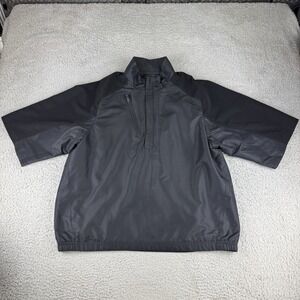 Zero Restriction Jacket Men's Medium Tour Series Full Zip Black Golf Performance